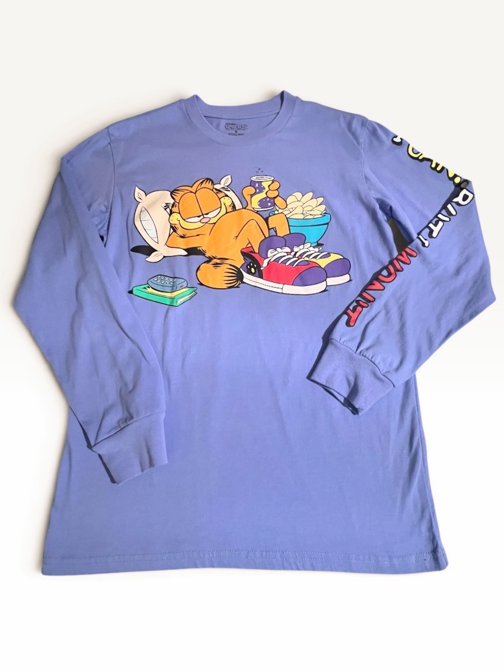 Nickelodeon Garfield Relaxed Graphic Long-Sleeve Tee S